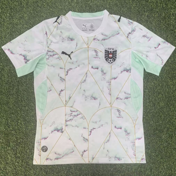 26-27 Austria Away Fans Soccer Jersey