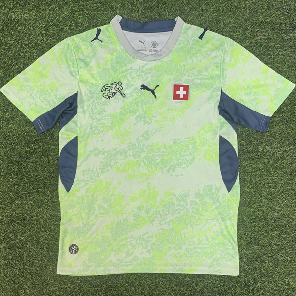 26-27 Switzerland Away Fans Soccer Jersey