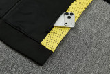 26-27 Brazil Black Jacket Tracksuit