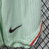 26-27 France Away Player Version Shorts Pants (浅绿色)(球员短裤)