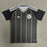 26-27 Germany Black Gold Fans Soccer Jersey