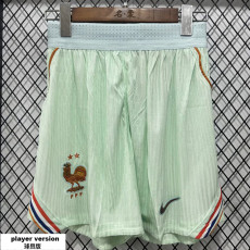26-27 France Away Player Version Shorts Pants (浅绿色)(球员短裤)