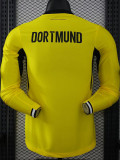 26-27 Dortmund Home Long Sleeve Player Version Soccer Jersey (长袖球员)