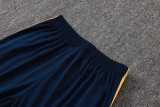 26-27 Boca Juniors Royal blue Half Pull Tracksuit #B26046(半拉链)