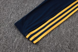 26-27 Boca Juniors Royal blue Half Pull Tracksuit #B26046(半拉链)
