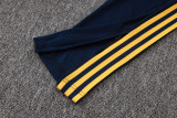 26-27 Boca Juniors Royal blue Half Pull Tracksuit #B26046(半拉链)