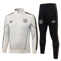 26-27 Man City Beige Jacket Tracksuit #A26042