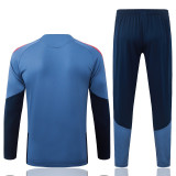 26-27 Bayern Gray Blue Half Pull Tracksuit #B26050(半拉链)
