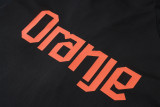 26-27 Netherlands Black Half Pull Tracksuit #B26043(半拉链)