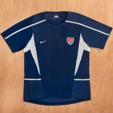2002 USA Away Retro Soccer Jersey