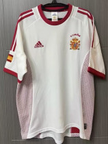 2002 Spain Away Retro Soccer Jersey