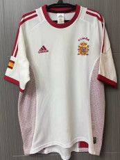 2002 Spain Away Retro Soccer Jersey