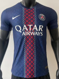 25-26 PSG Home Print 2 Star Champions of Europe 26 Player Version Soccer Jersey