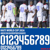 26-27 Haiti Blue Goalkeeper Fans Soccer Jersey