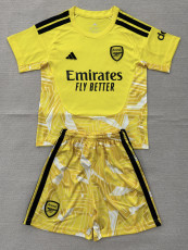 26-27 ARS Yellow Goalkeeper Kids Soccer Jersey