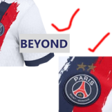 25-26 PSG Away 2 Star Champions of Europe 26 Fans Soccer Jersey (Embroidered 刺绣2星)