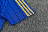 26-27 Boca Juniors Fancy blue Short shirts and Long trousers Suit (圆领)