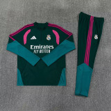 26-27 RMA Dark green Half Pull Tracksuit (半拉链)