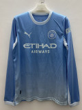 26-27 Man City Home Long Sleeve Soccer Jersey (长袖)