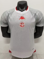 26-27 Tunisia Away Player Version Soccer Jersey
