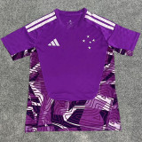 26-27 Cruzeiro Purple Goalkeeper Soccer Jersey