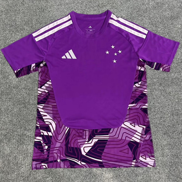 26-27 Cruzeiro Purple Goalkeeper Soccer Jersey