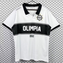 2012 Club Olimpia Home Retro Soccer Jersey