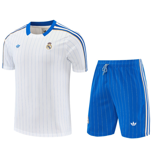 25-26 RMA White Training Short Suit