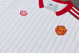 25-26 Man Utd White red Training Short Suit