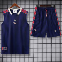 25-26 ARS Royal blue Tank top and shorts suit