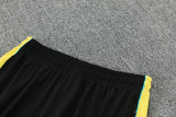 26-27 Brazil Black Half Pull Tracksuit (半拉链)