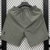 D629 ON Gray Green Casual Short Pants
