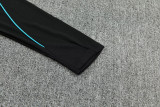 26-27 Brazil Black Half Pull Tracksuit (半拉链)
