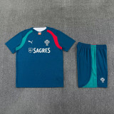 26-27 Portugal Lake blue Training Short Suit