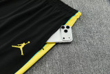 26-27 Brazil Black Half Pull Tracksuit (半拉链)