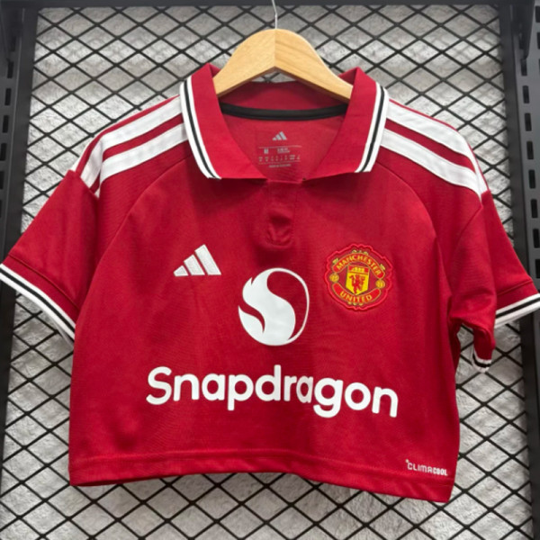 26-27 Man Utd Home Women Cheerleader Shirt (女啦啦短袖)