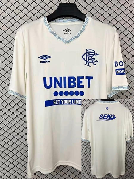 26-27 Rangers Away Fans Soccer Jersey