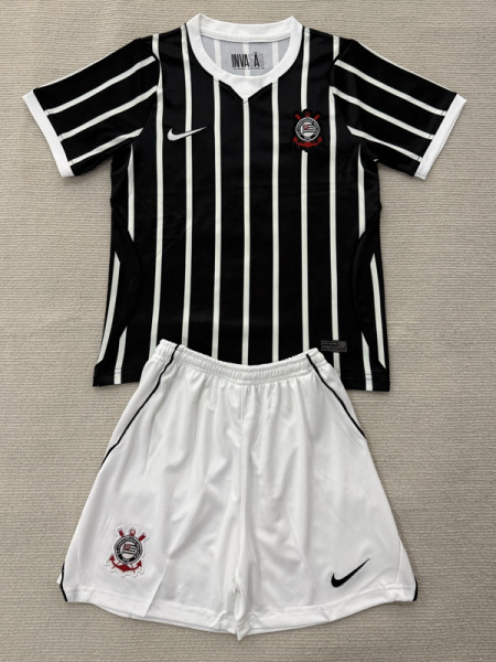 26-27 Corinthians Away Kids Soccer Jersey