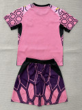 26-27 Dortmund Pink Goalkeeper Kids Soccer Jersey