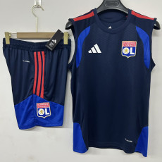 26-27 Lyon Royal blue Tank top and shorts suit (背心短裤)
