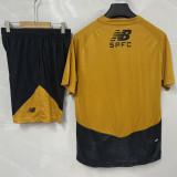 26-27 Sao Paulo Yellow Training Short Suit