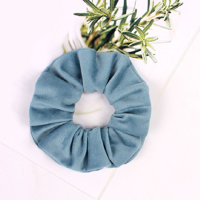 Solid Scrunchie Women Girls Elastic Hair Bands Accessories Gum For Women Tie Hair Ring Rope Ponytail Holder Headdress