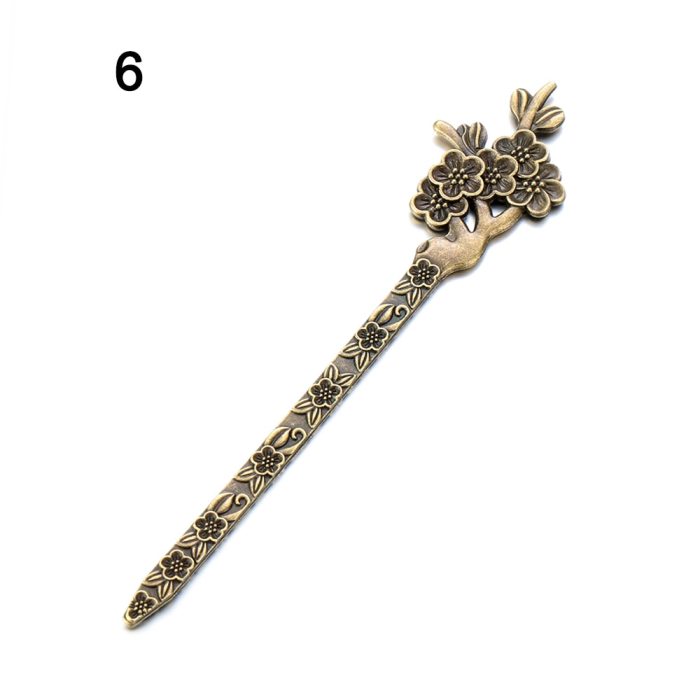 New Bronze Vintage Hair Sticks 17 Styles Headbands For Women Elegance Lady Hairpins Fashion Alloy Hair Clip Hair Accessories