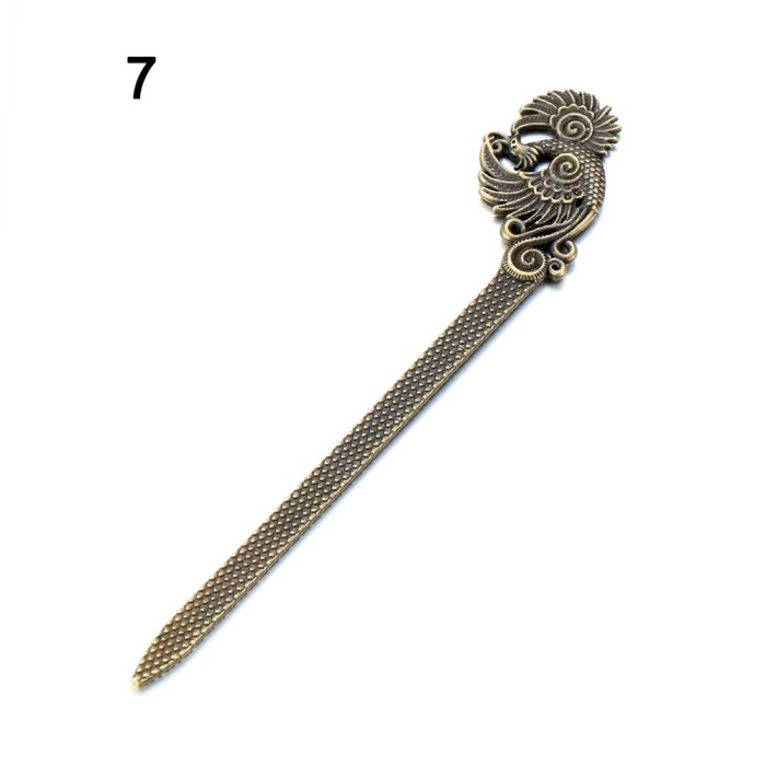 New Bronze Vintage Hair Sticks 17 Styles Headbands For Women Elegance Lady Hairpins Fashion Alloy Hair Clip Hair Accessories