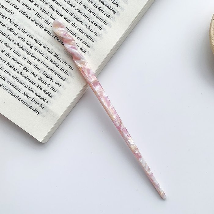 12 colors Hair Sticks Acetate Headbands For Women Elegance Lady Hairpins Fashion Hair Clip Hair Accessories Headwear