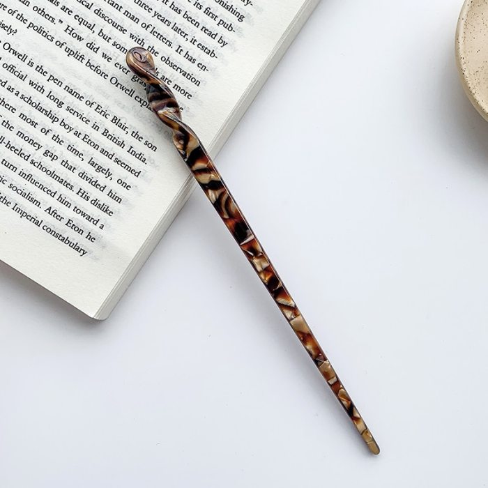 12 colors Hair Sticks Acetate Headbands For Women Elegance Lady Hairpins Fashion Hair Clip Hair Accessories Headwear