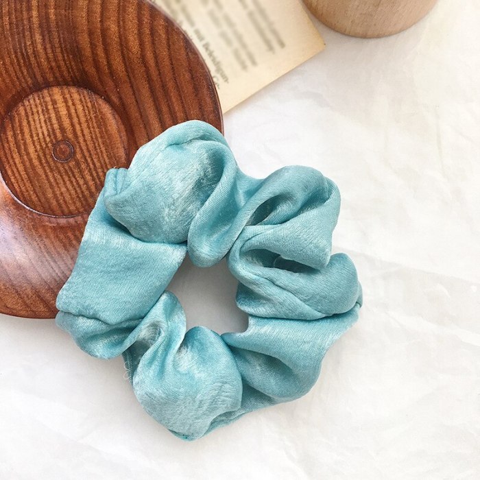 Solid Scrunchie Women Girls Elastic Hair Bands Accessories Gum For Women Tie Hair Ring Rope Ponytail Holder Headdress