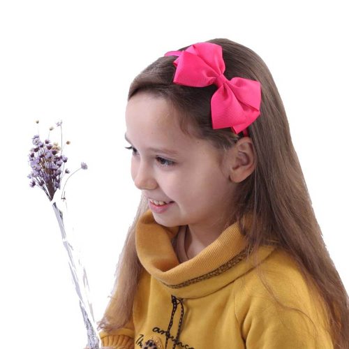 11 pcs/Lot High Quality Solid Hairbands Princess Hair Accessories Big Bows Plastic Hairband Girl Headband Hair Accessories