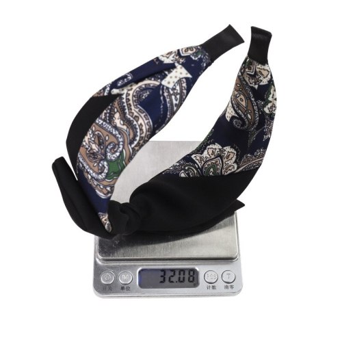 Find Me Ethnic Pattern Cloth Headband Cute Bowknot Wide Hair Band for Women Fashion Hair Jewelry Accessories