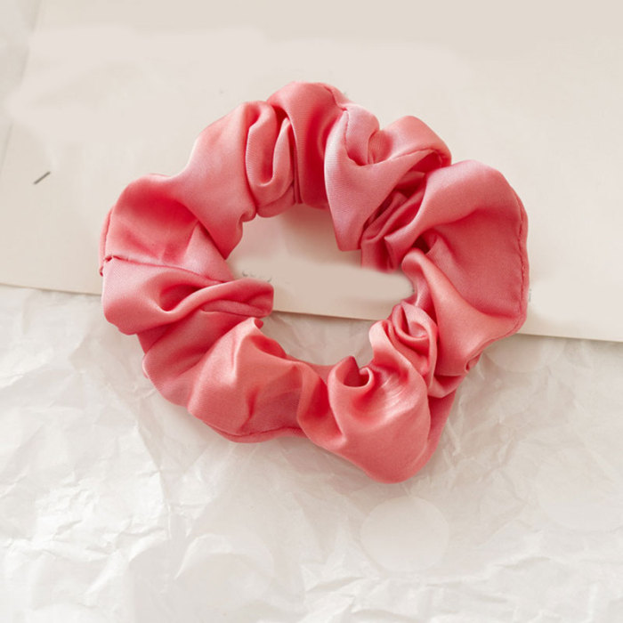 Solid Scrunchie Women Girls Elastic Hair Bands Accessories Gum For Women Tie Hair Ring Rope Ponytail Holder Headdress